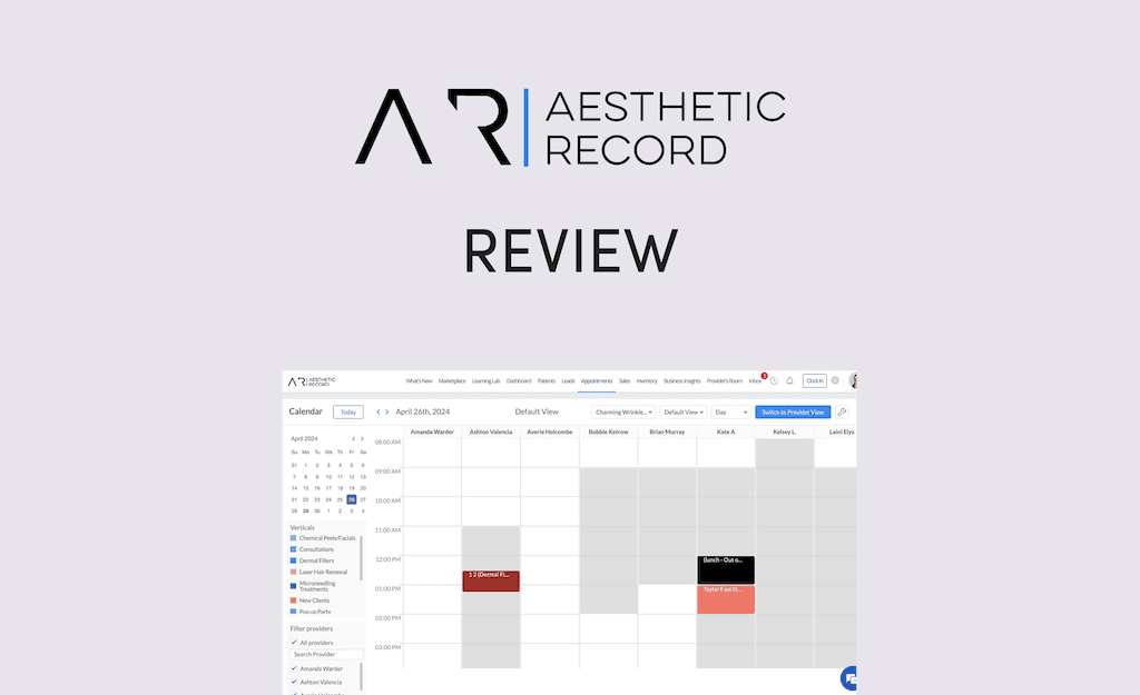 Aesthetic Record Review 2026: A Deep Dive into the Medspa EMR