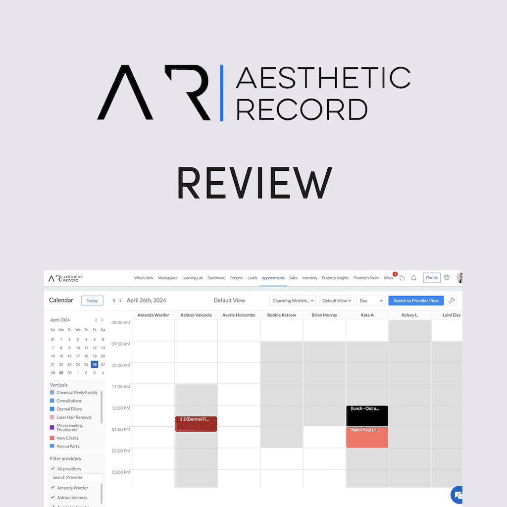 Aesthetic Record Review 2026: A Deep Dive into the Medspa EMR