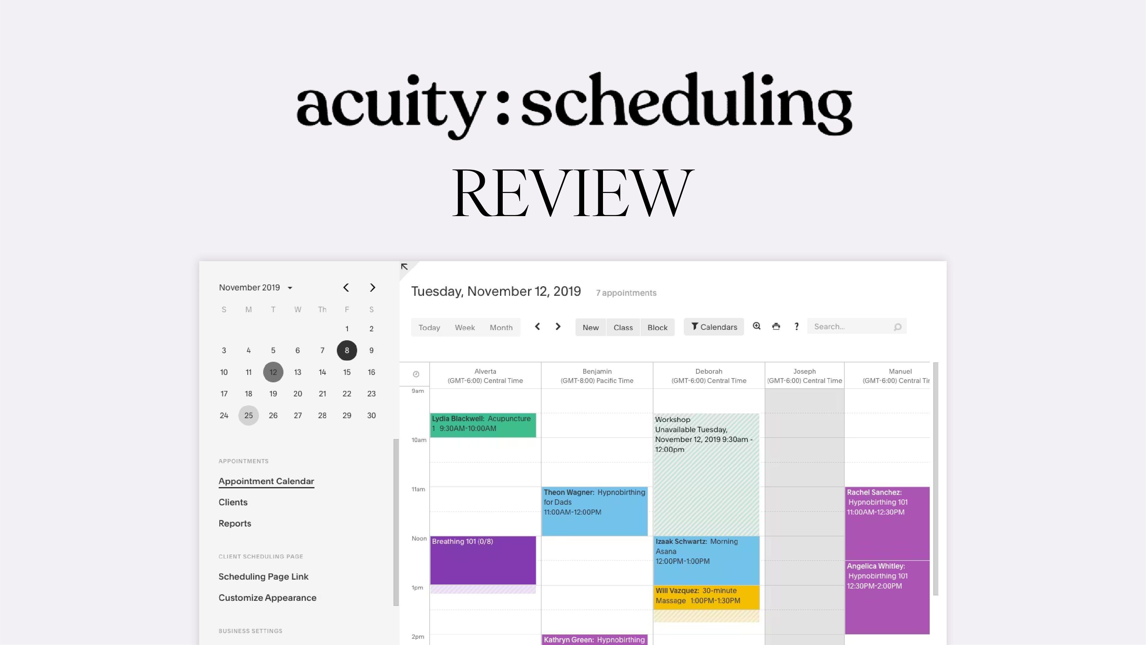 Acuity Scheduling Review: Is It the Perfect Small Business Solution?