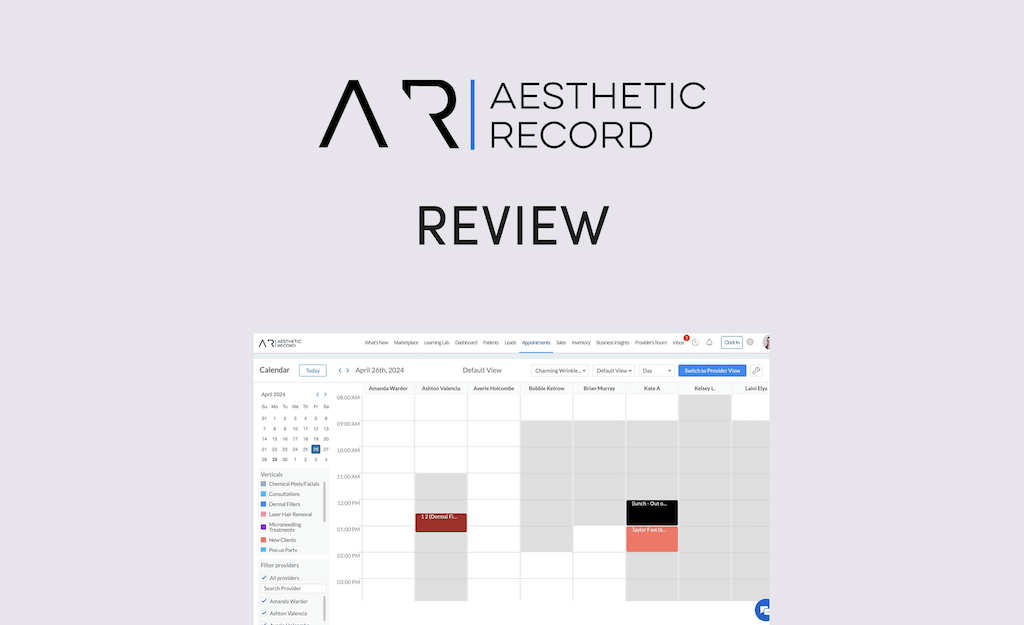 Aesthetic Record Review 2026: A Deep Dive into the Medspa EMR